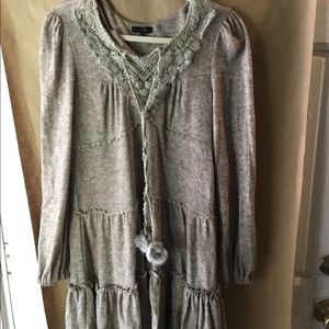 Ryu Anthropology tunic dress. Adorable. Sz L